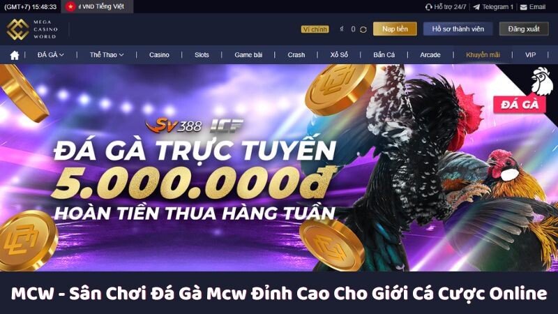 Lịch sử phát triển và uy tín của MCW trong ngành cá cược đá gà mcw